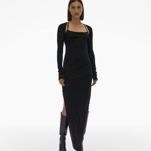 Helmut Lang Cut-Out Dress sz XS